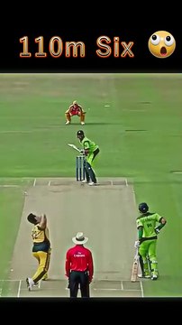 Shahid Afridi 110 Metter Six