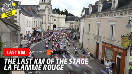 Last Km - Stage 3 - Tour de France Femmes avec Zwift 2025