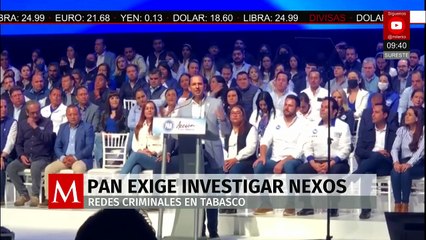 PAN exige una investigación a fondo sobre los nexos de Hernán 'N' con redes criminales en Tabasco