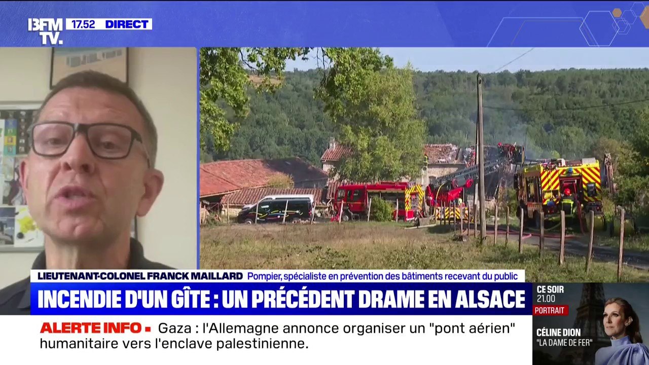 Prévention incendie: les normes "ne sont pas bien appliquées car elles ne sont pas connues", explique le lieutenant-colonel Franck Maillard, sapeur-pompier