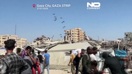 آغاز وقفه تاکتیکی اسرائیل در جنگ؛ کامیون‌های حامل کمک‌های بشردوستانه به‌سوی غزه حرکت کردند