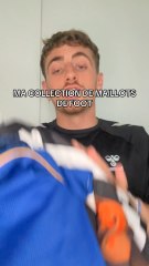 Ma collection de maillots de foot !