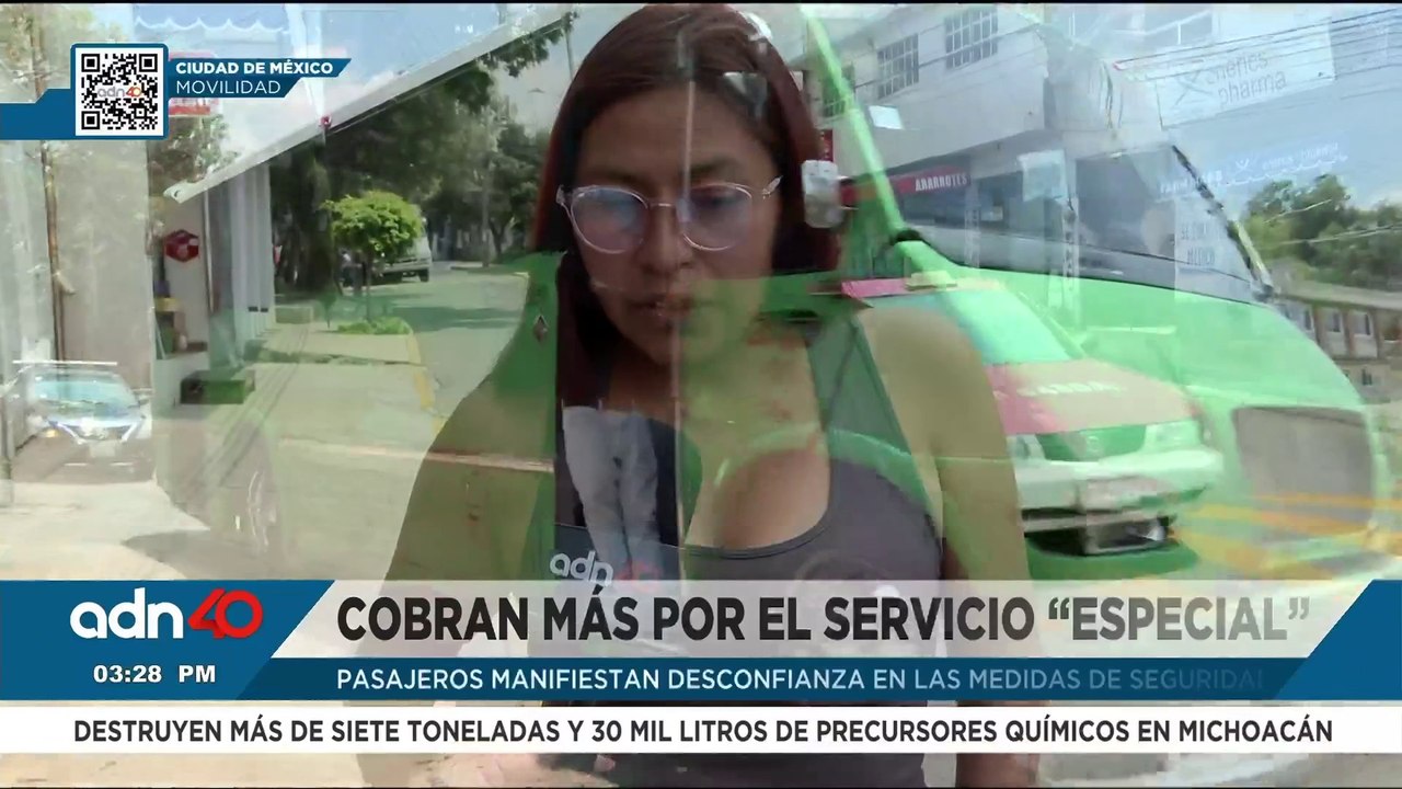 Pasajeros denuncian condiciones precarias en transporte público de la CDMX