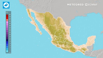 Fin de semana inestable en México con fuertes lluvias