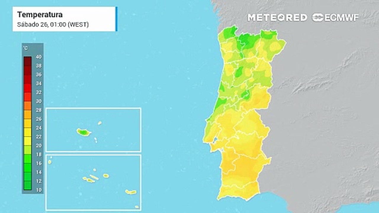 Mínimas tropicais e máximas elevadas vão contin...