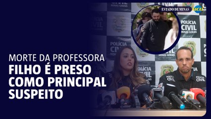 Filho é preso suspeito de matar professora