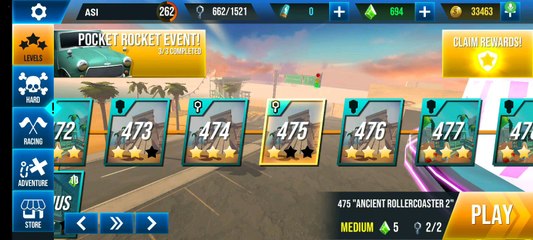Stunt Car Extreme Level 475 "ANCIENT ROLLERCOASTER 2"