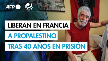 Liberado en Francia un activista propalestino tras 40 años entre rejas