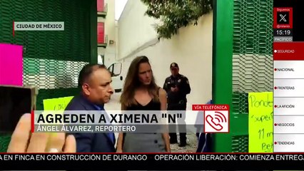 Agreden a Ximena 'N', 'Lady Racista', al salir de su audiencia en CdMx