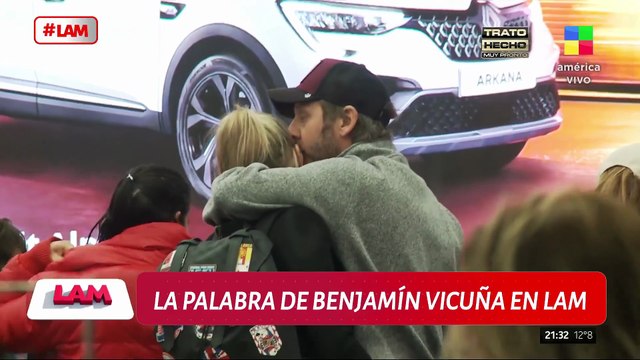 Benjamín Vicuña habló tras la llegada a Buenos Aires