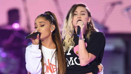 Ariana Grande Miley Cyrus podrían llegar al Super Bowl