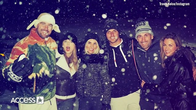 Taylor Swift & Travis Kelce Look SO IN LOVE In 1st Pics On His IG