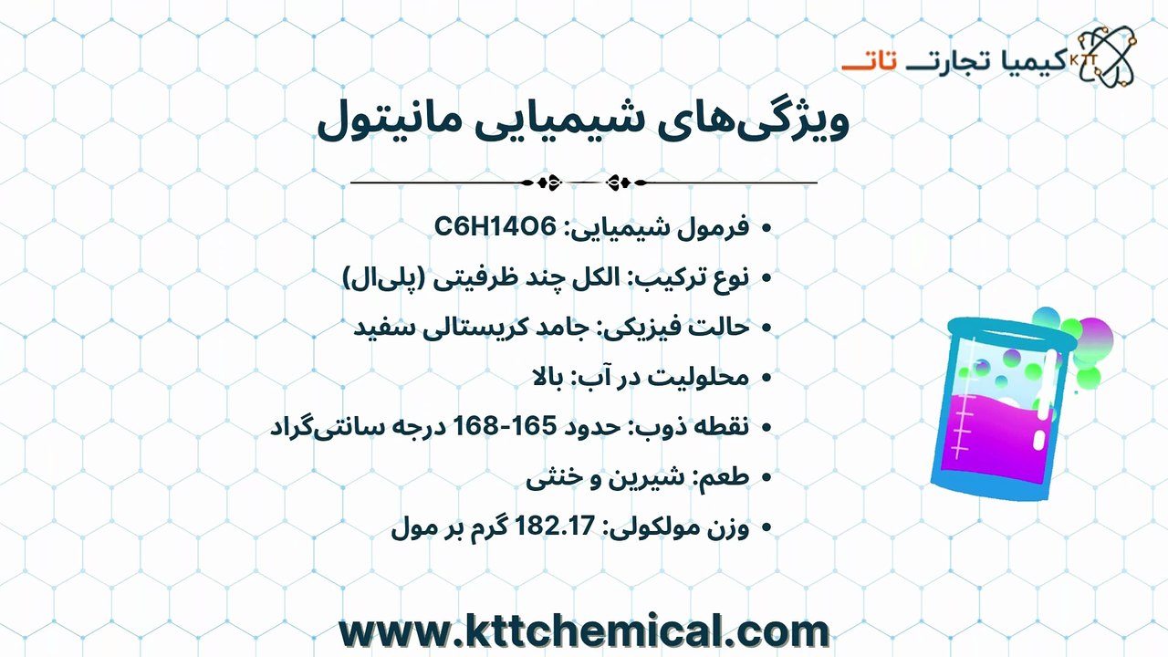 طرز استفاده از مانیتول