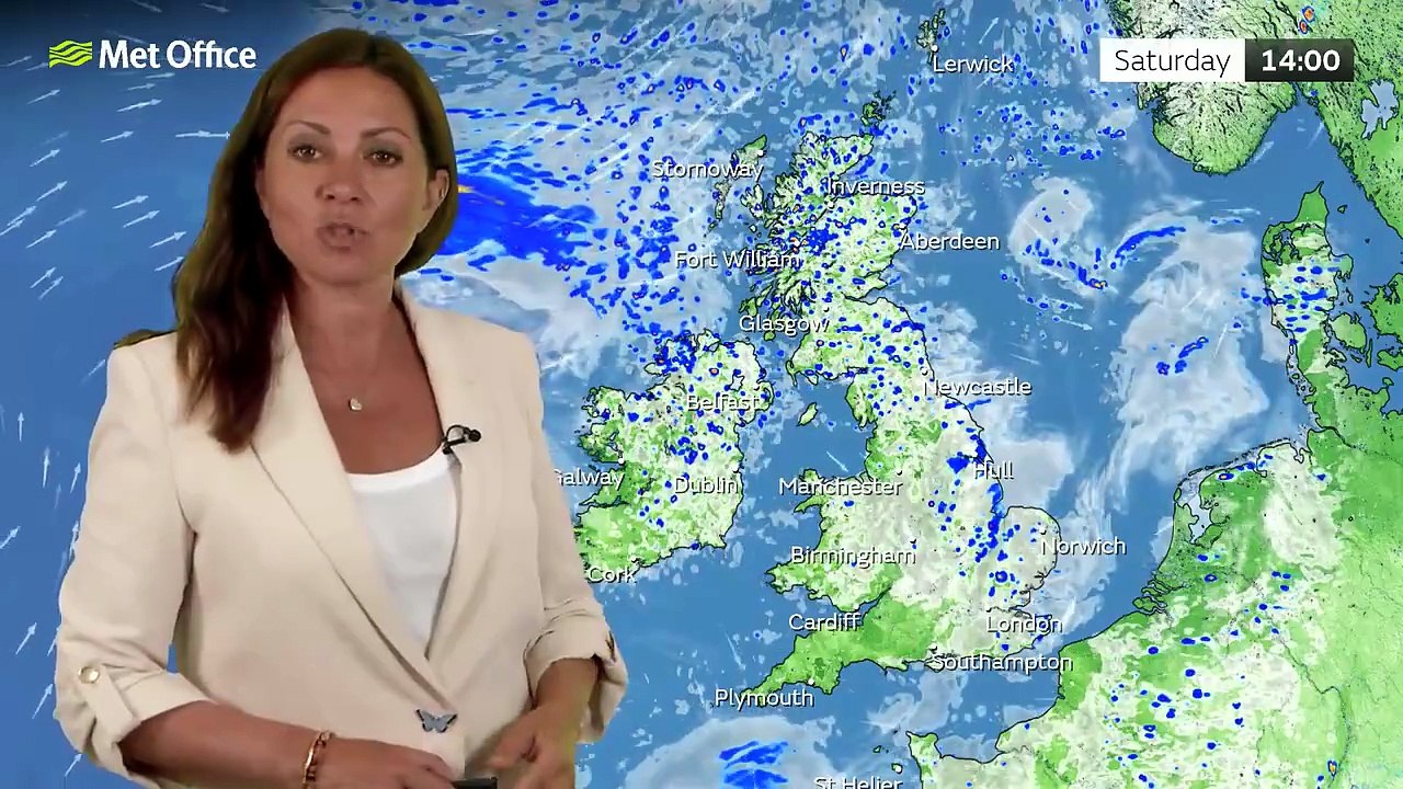 Met Office Saturday Morning Weather Forecast 26/07/2025 - video Dailymotion