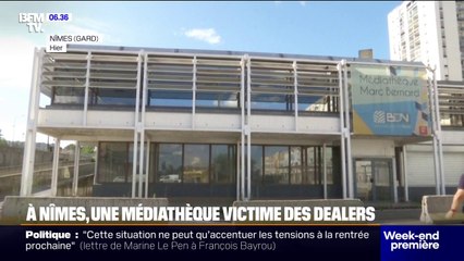 À Nîmes, une médiathèque du quartier Pissevin va être rasée après avoir été fermée à cause de sa proximité avec un point de deal