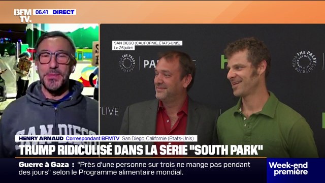 La Maison Blanche vexée par un épisode de la série satirique South Park , dans lequel Donald Trump est au lit avec Satan