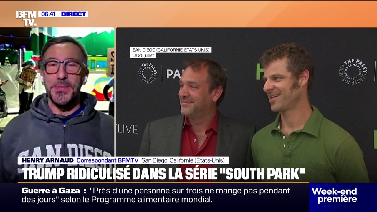 La Maison Blanche vexée par un épisode de la série satirique "South Park", dans lequel Donald Trump est au lit avec Satan