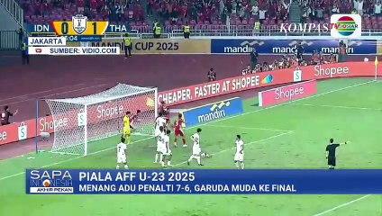 Garuda Muda ke Final Piala Aff U-23, Menang saat Adu Penalti | SAPA PAGI
