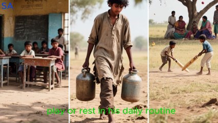 From Struggle to Success !The Power of Hard Work A Poor Boy’s Triumph