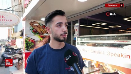 İstanbul'da dışarıda yemek yedi hesabı ödemeden kaçtı