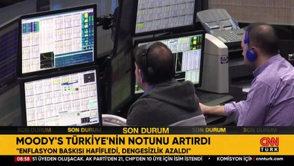 Son dakika haberi: Moody's'ten Türkiye kararı: Kredi notu Ba3'e yükseltildi