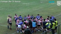 Rugby brawl spills over the sideline