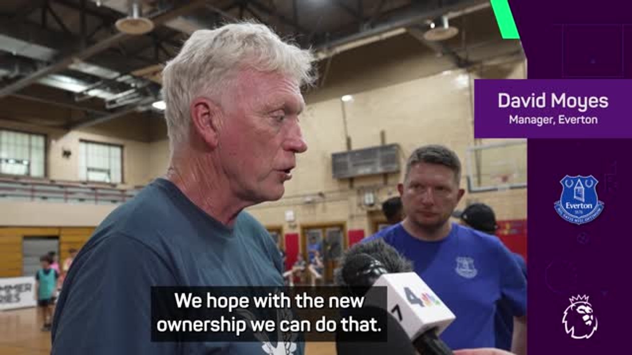 Everton 'working really hard' to improve squad - Moyes