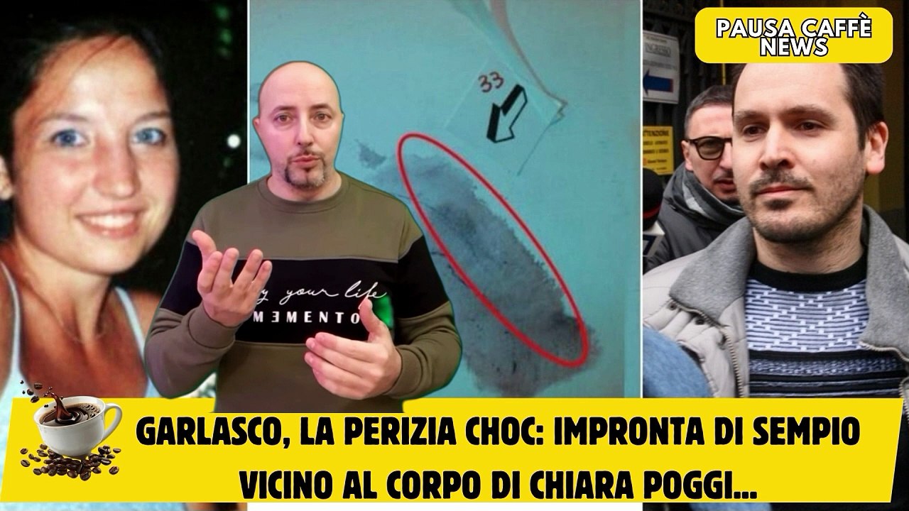 Garlasco, la perizia choc impronta di Sempio vicino al corpo di Chiara Poggi...
