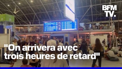 La galère des voyageurs SNCF de la ligne Paris-Lyon-Marseille à la suite d'un incident électrique