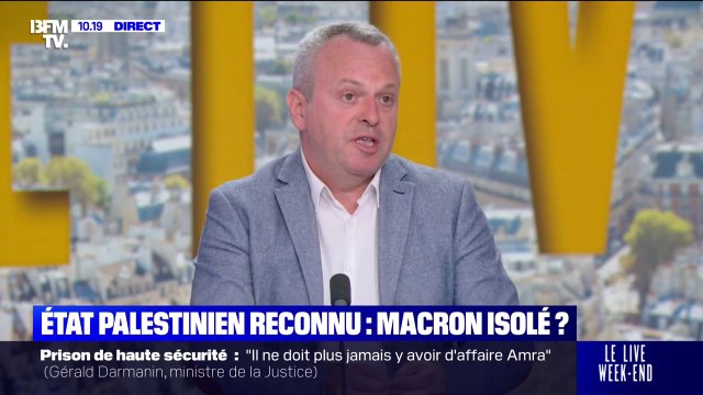 Dire que la déclaration d'Emmanuel Macron reviendrait à une reconnaissance du Hamas, c'est un raccourci , assure Martin Garagnon (Renaissance)