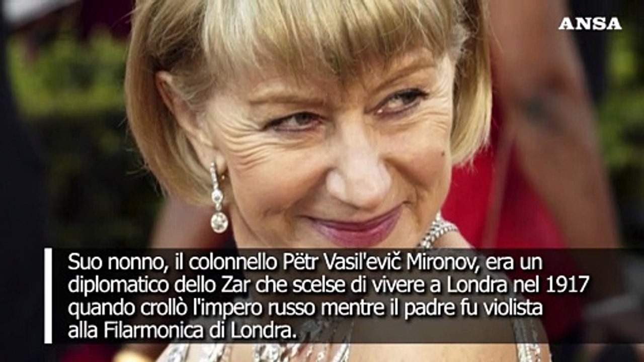 Helen Mirren, 80 anni da regina del cinema e del teatro