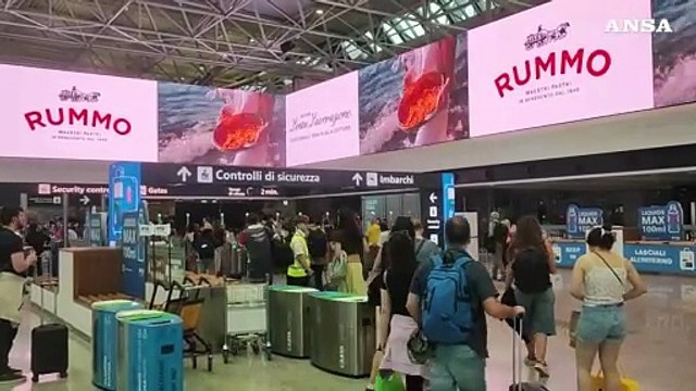 Via libera liquidi bagaglio a mano,passeggeri soddisfatti