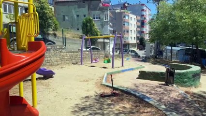 Sinop’ta çocuk parkı bakımsızlığıyla tepki çekiyor