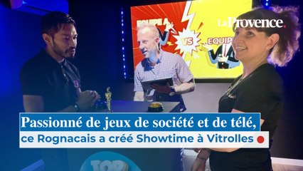 Passionné de jeux de société et de télé, ce Rognacais a créé Showtime à Vitrolles