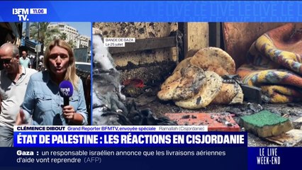 Les réactions en Cisjordanie après la déclaration d'Emmanuel Macron qui souhaite reconnaître l'État de Palestine en septembre