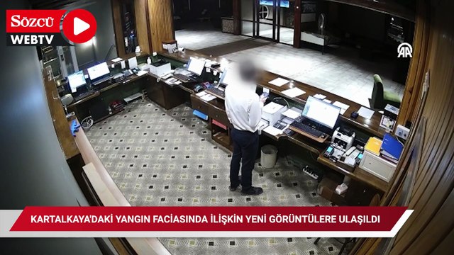 Kartalkaya'daki yangın faciasında ilişkin yeni görüntülere ulaşıldı
