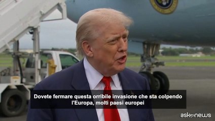 Trump in Scozia: "L'immigrazione sta uccidendo l'Europa"