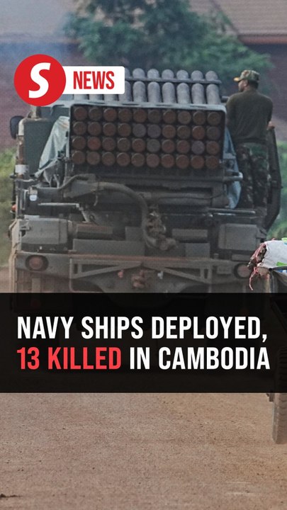Thai navy deployed eight ships to coastal province, says Cambodia