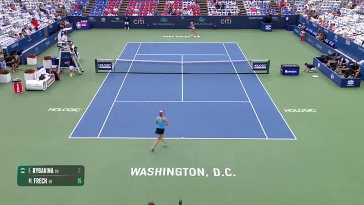 Washington - Rybanika facile face à Frech