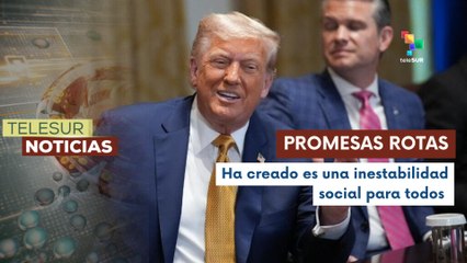 En EE.UU. simpatizantes del presidente Donald Trump muestran descontento
