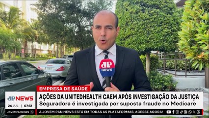 Ações da UnitedHealth caem após investigação da Justiça dos EUA