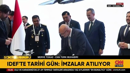 TARİHİ GÜN: Endonezya'ya 48 KAAN satışı için imzalar atıldı