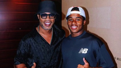 Endrick de vacaciones en Japón... ¡con Ronaldinho!