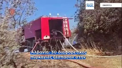 Βαλκάνια: Αφόρητος καύσωνας και καταστροφικές πυρκαγιές