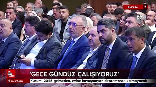 Murart Kurum: 2026 gelmeden, evine kavuşmayan depremzede kalmayacak
