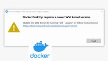 Fix “Docker Desktop Requires a Newer WSL Kernel Version” Error in Windows 10 / 11 ✔️ | Step-by-Step Tutorial