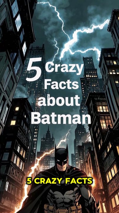 5 Crazy Batman Facts You Didn’t Know! 🦇 | No Superpowers & More!