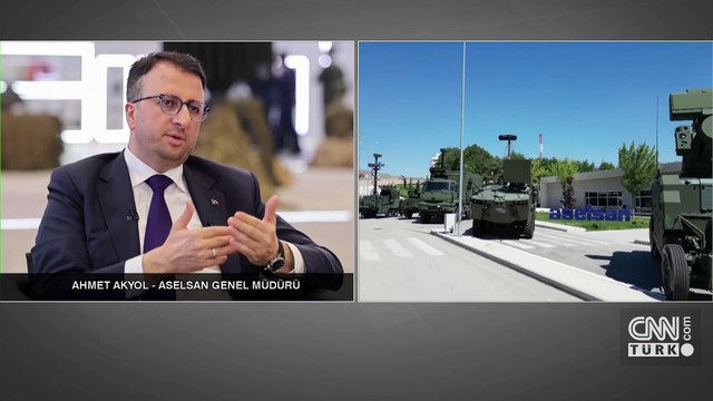 ASELSAN Genel Müdürü Ahmet Akyol, CNN Türk'te Hakan Çelik'in sorularını yanıtladı