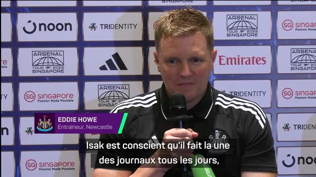 Newcastle - Howe persiste et signe : il veut qu’Isak reste