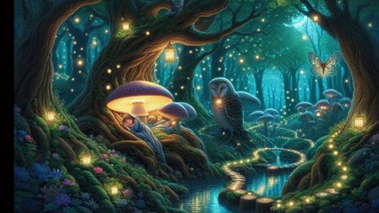 “Whispers of the Dreaming Forest – Gentle Sleep Poem & Baby Lullaby | Magical Lullabies”